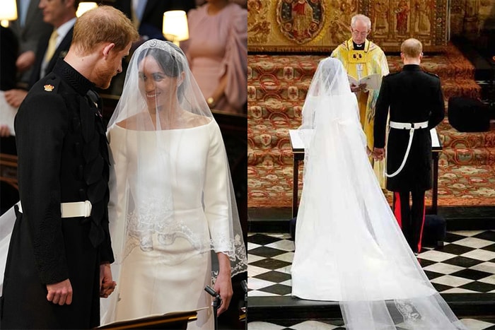 Meghan Markle 身穿極簡婚紗現身,由 Givenchy 創意總監親自主理!