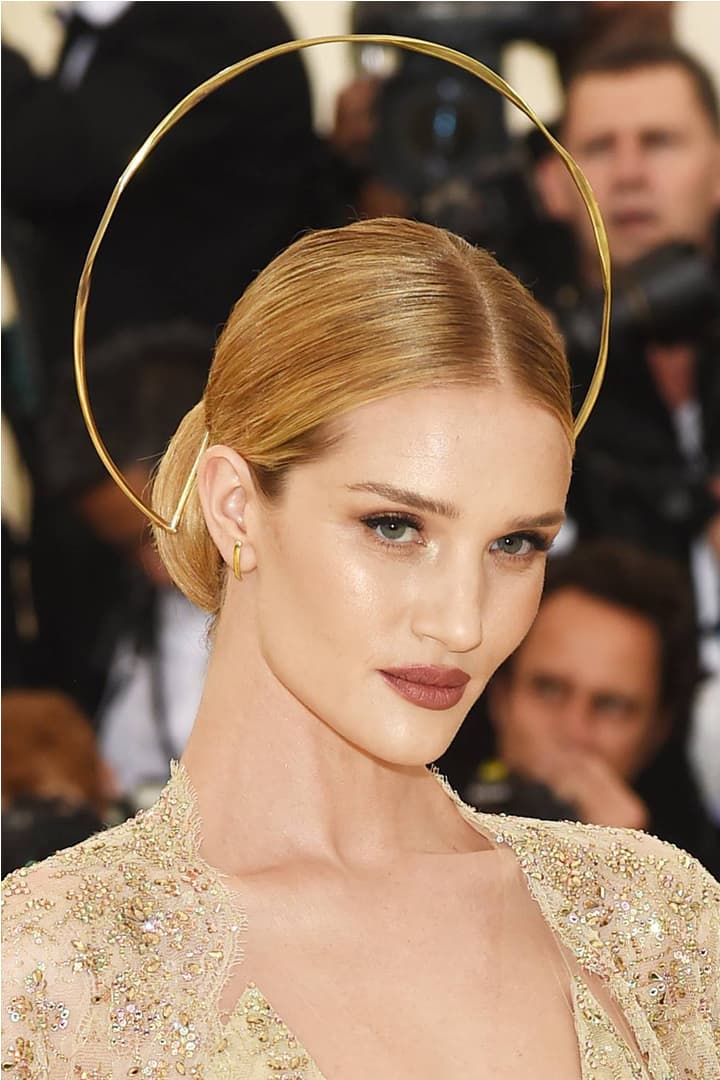 Met Gala 2018 Best Beauty Makeup Hairstyles Look Rosie Huntington Whiteley