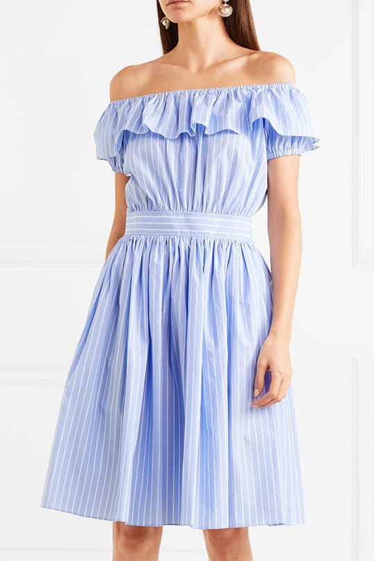 off-shoulder-top Miu Miu