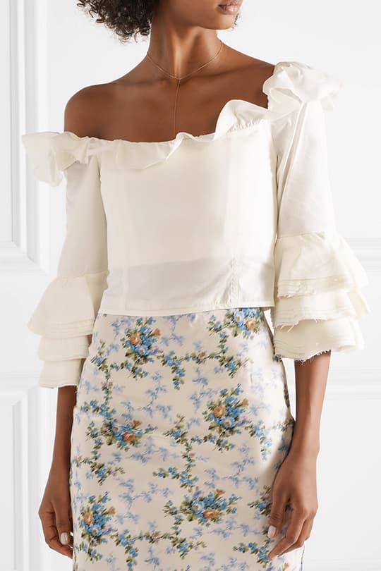 off-shoulder-top Brock Collection