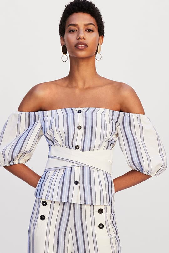 off-shoulder-top mango