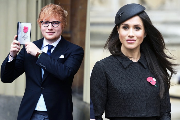 商家為哈里王子的皇室婚禮推出紀念品，但印著的卻是 Meghan Markle 跟 Ed Sheeran......