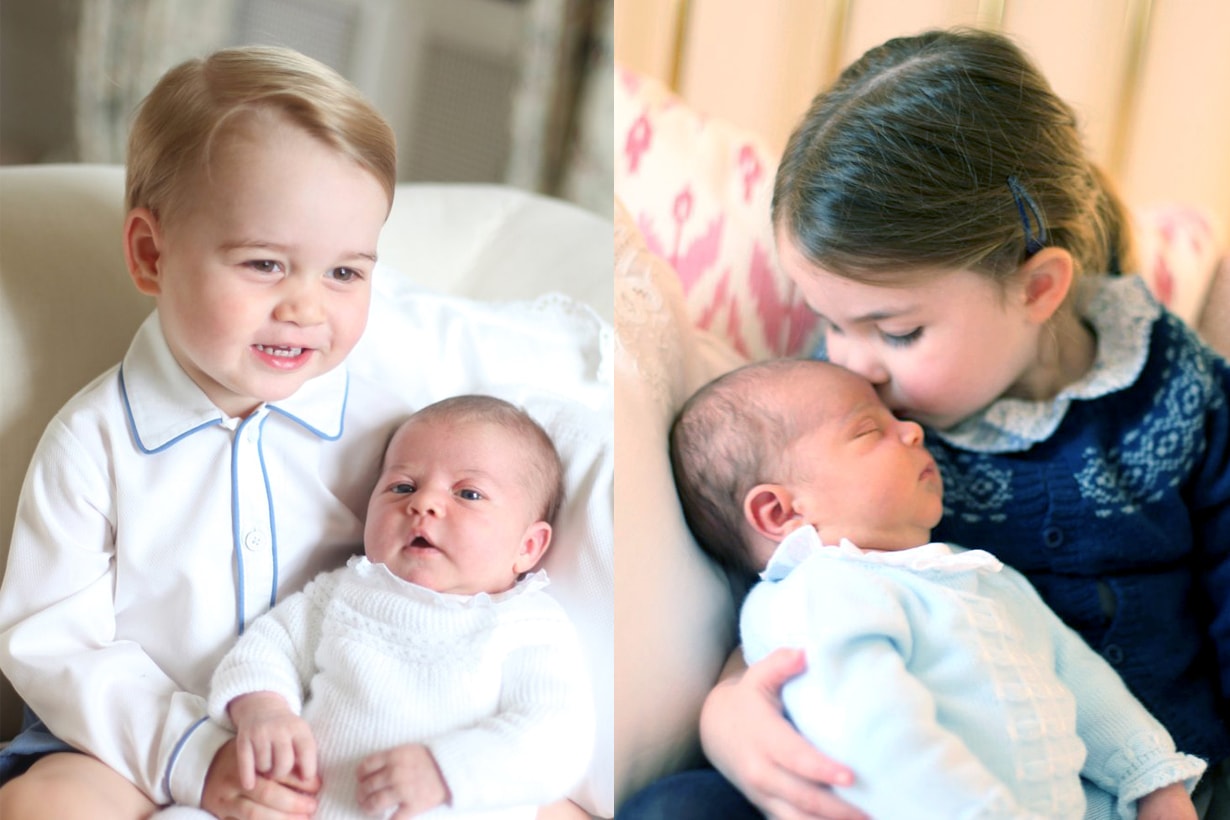 Prince Louis Princess Charlotte Kate Middleton Official Photos British Royal Family