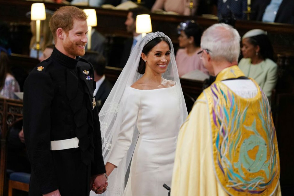 royal wedding prince harry with Meghan Markle