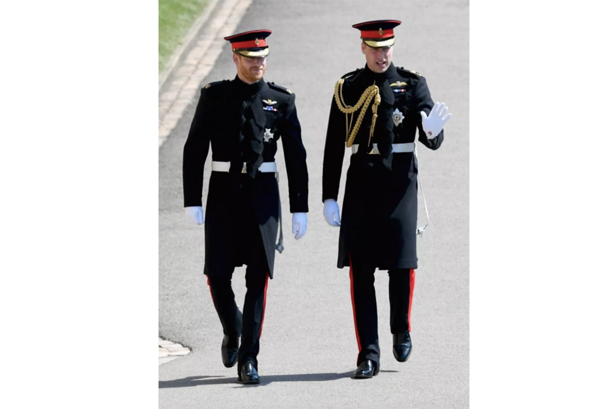 royal wedding prince harry with prince william