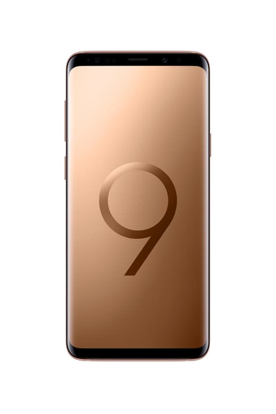 samsung galaxy s9 plus sunrise gold burgundy red