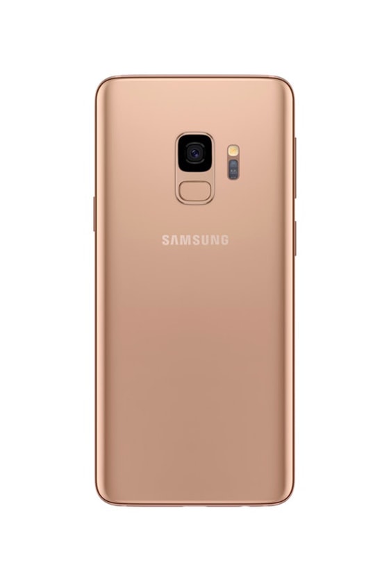 samsung galaxy s9 plus sunrise gold burgundy red