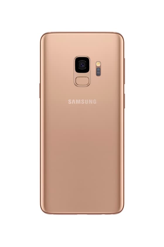 samsung galaxy s9 plus sunrise gold burgundy red