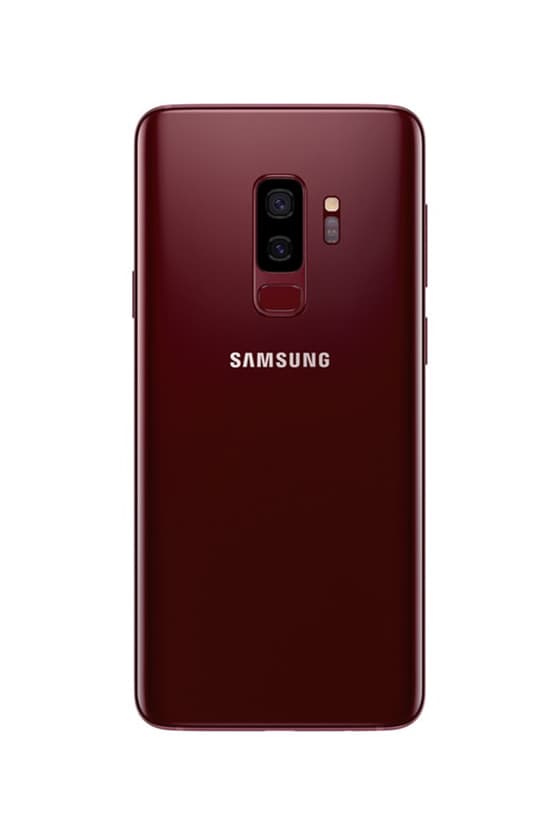 samsung galaxy s9 plus sunrise gold burgundy red