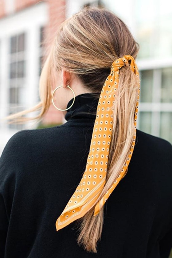 scarf summer hairstyle inspiration pinterest