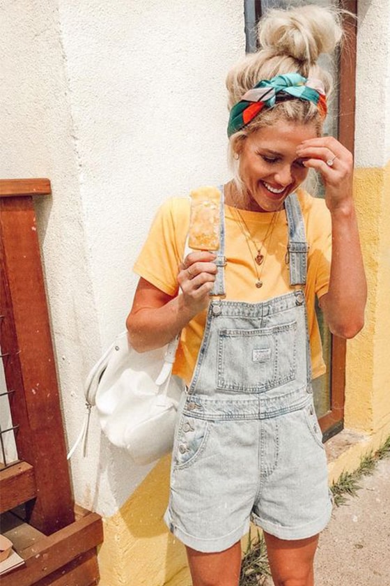 scarf summer hairstyle inspiration pinterest