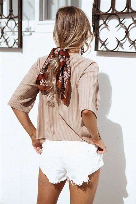 scarf summer hairstyle inspiration pinterest