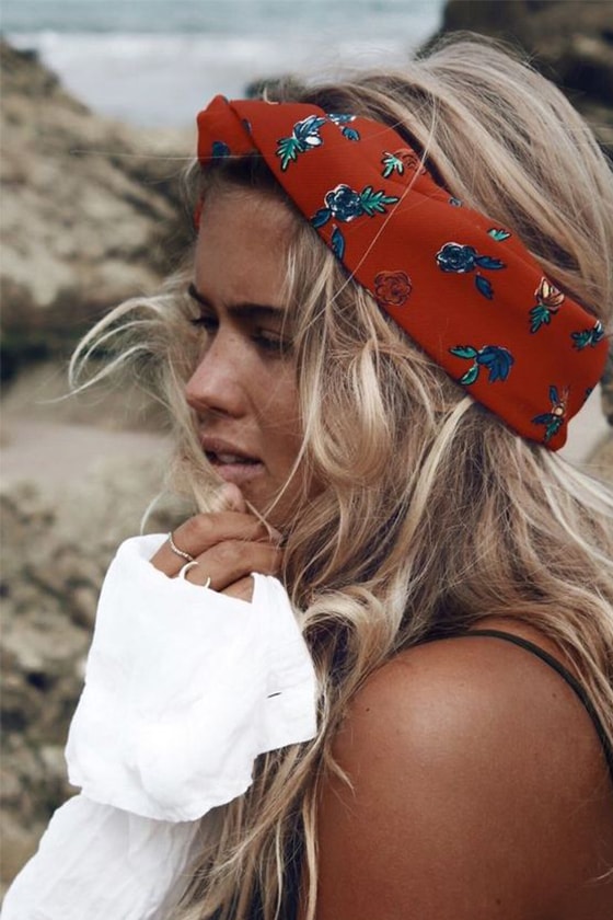 scarf summer hairstyle inspiration pinterest