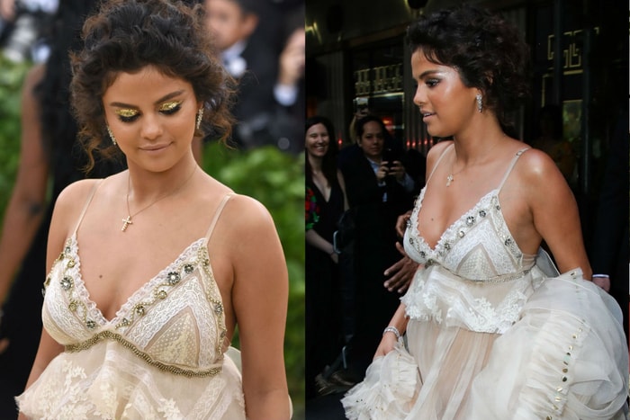 關於 Met Gala 上的造型,Selena Gomez 以一段幽默的自嘲影片回應了:「當我看到照片時我只想...」