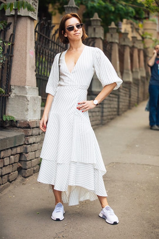 summer outfit idea street style_