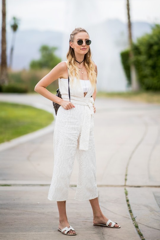 summer outfit idea street style_