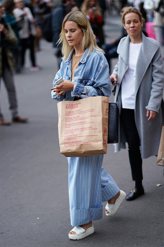 summer outfit idea street style_