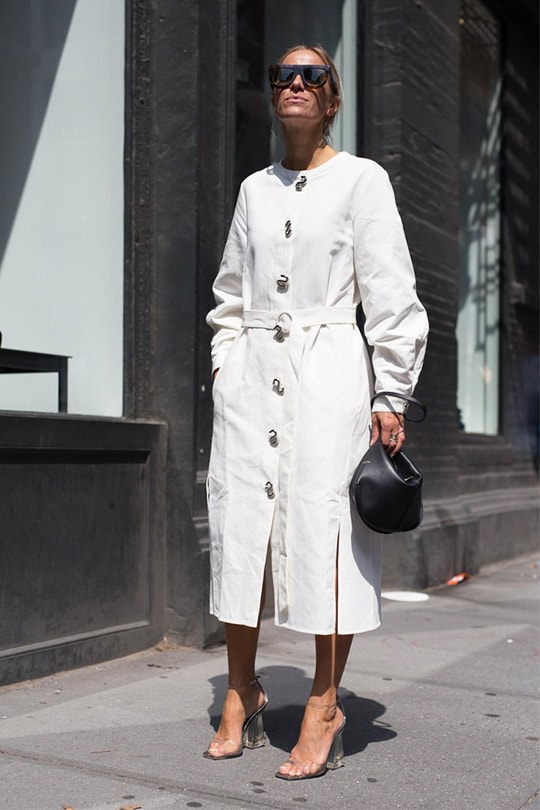summer outfit idea street style_
