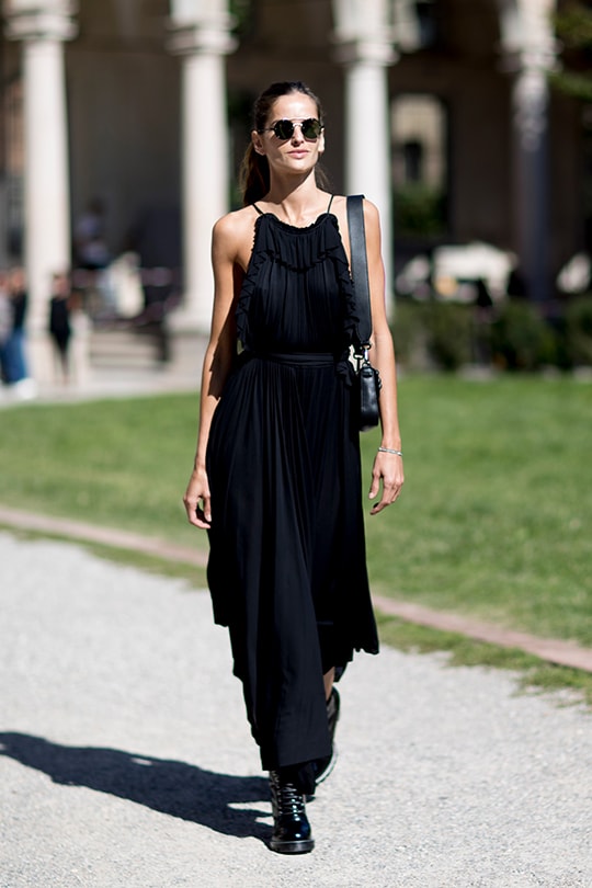 summer outfit idea street style_