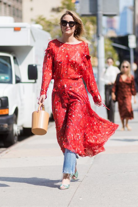 summer outfit idea street style_