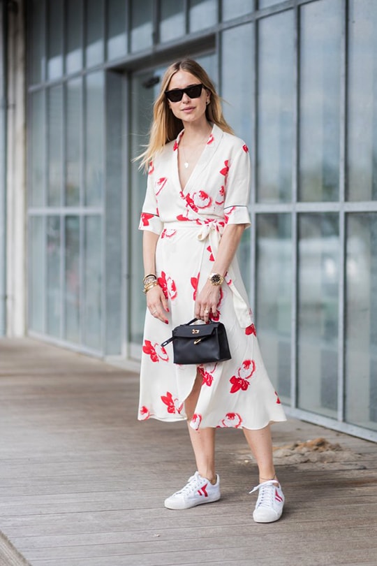 summer outfit idea street style_