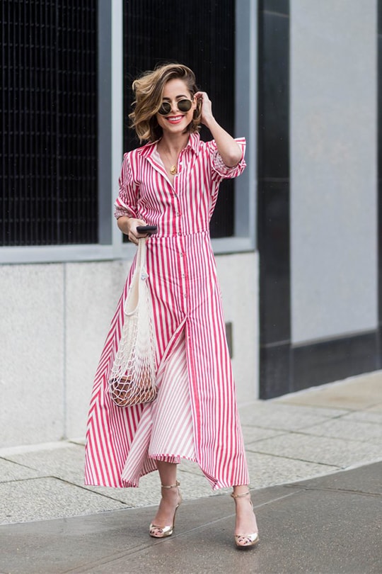 summer outfit idea street style_