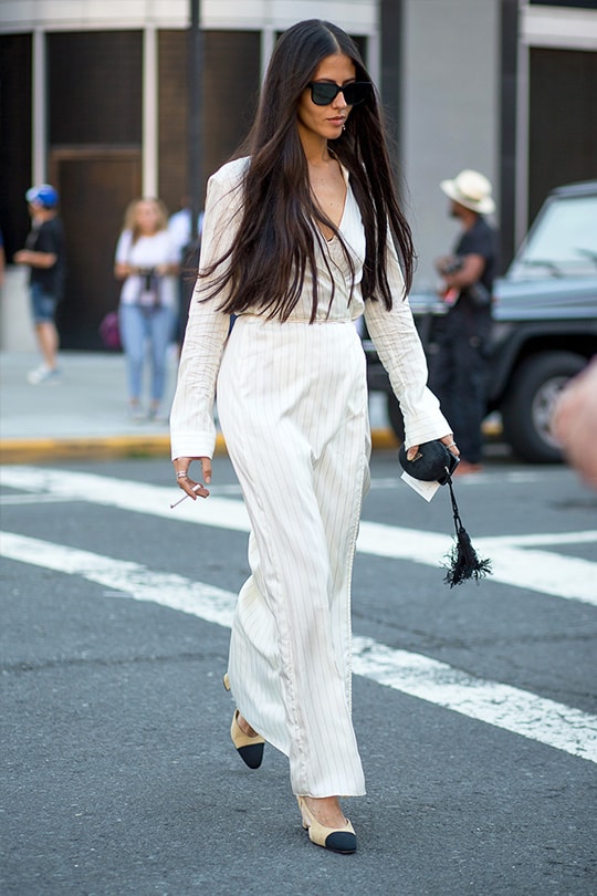 summer outfit idea street style_