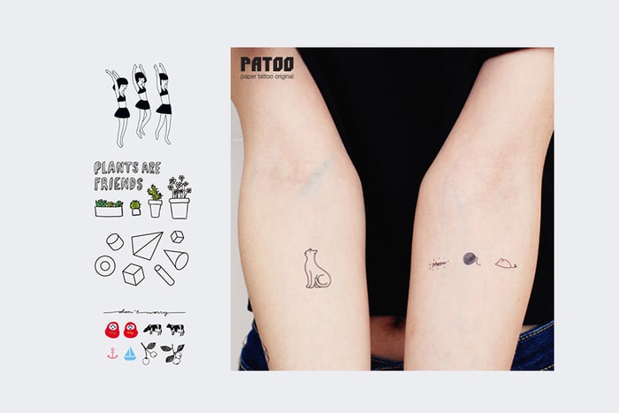 最合時令的夏日配飾：這幾個品牌的紋身貼紙如此可愛，誰還會說過時？！