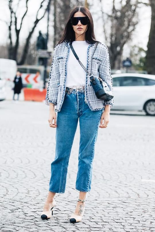 white tee denim jeans summer styling tips street style