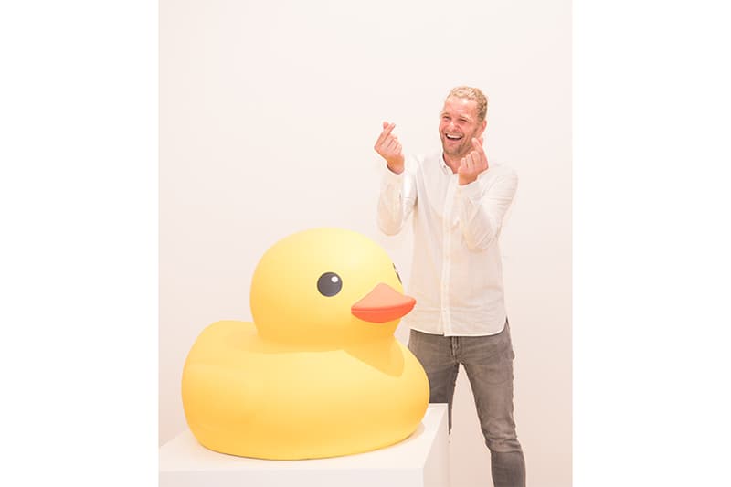 yellow duck artist Florentijn Hofman