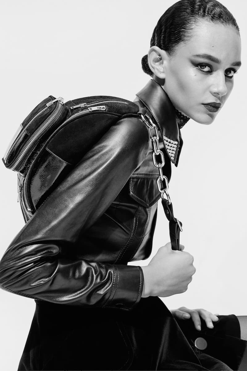 Alexander Wang pre fall collection black and white lookbook