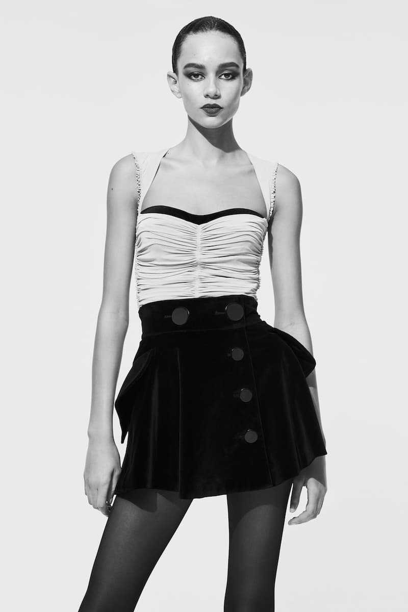 Alexander Wang pre fall collection black and white lookbook