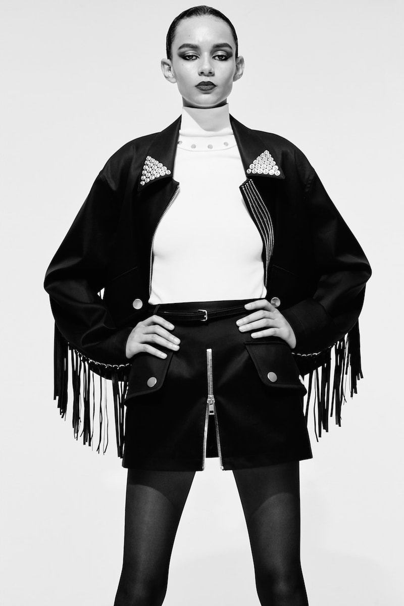 Alexander Wang pre fall collection black and white lookbook