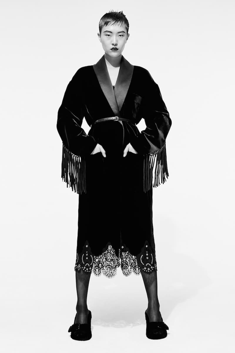 Alexander Wang pre fall collection black and white lookbook