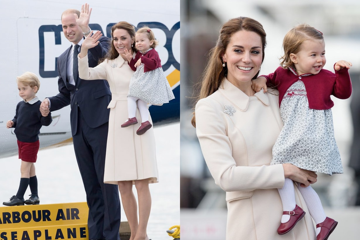 princess charlotte royal wave manner throwback adorable