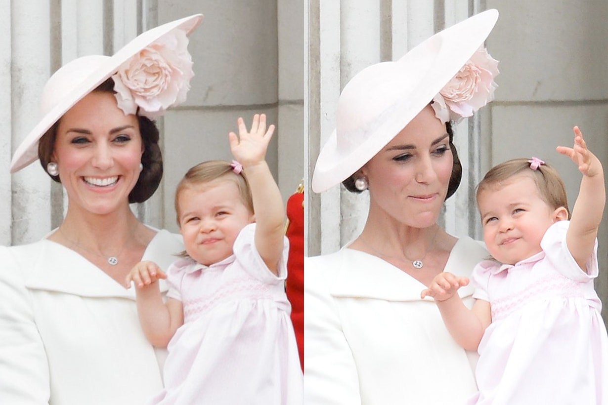 princess charlotte royal wave manner throwback adorable