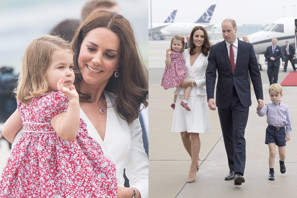 princess charlotte royal wave manner throwback adorable