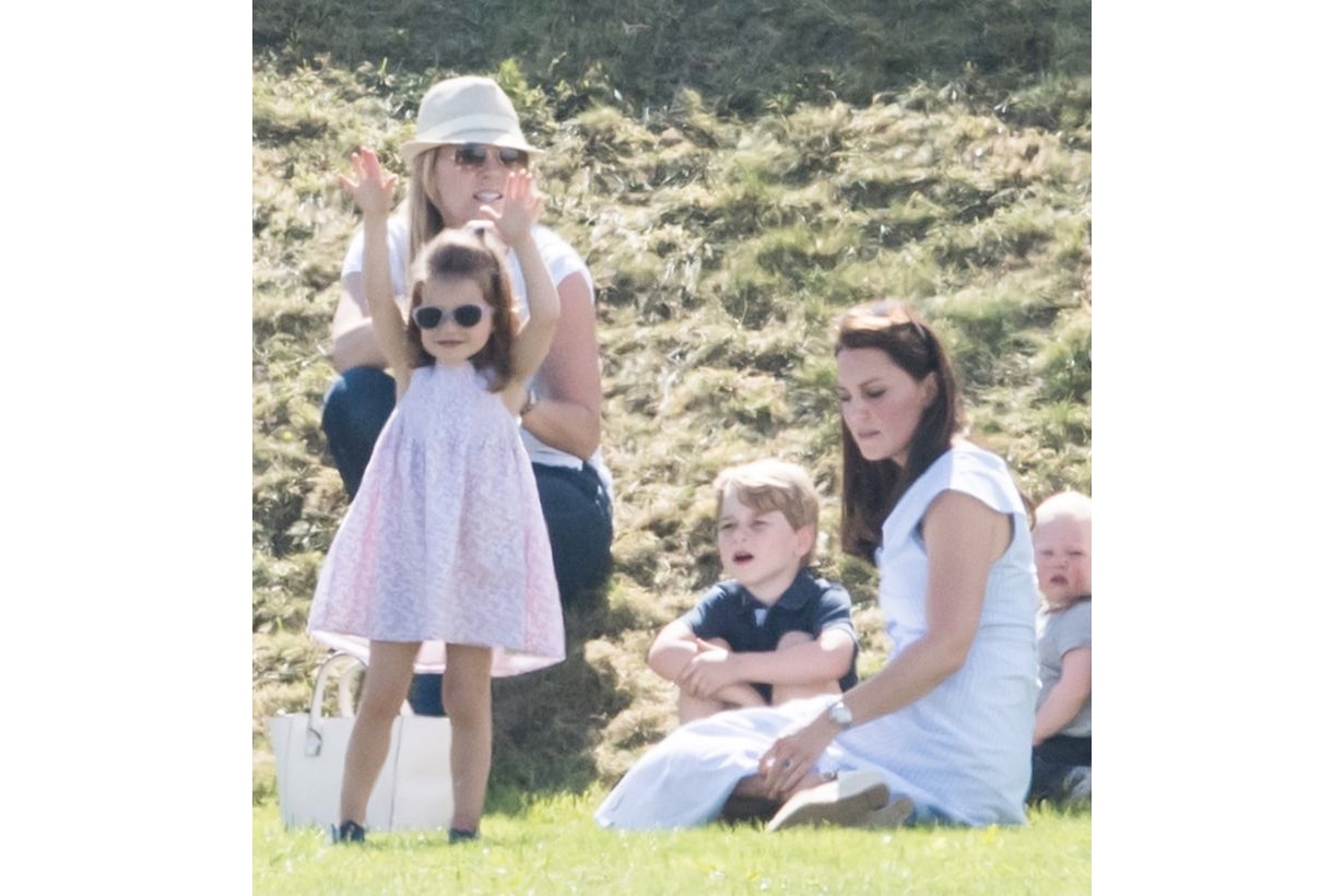 princess charlotte royal wave manner throwback adorable