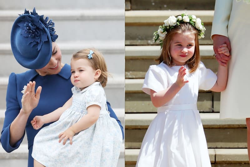 princess charlotte royal wave manner throwback adorable