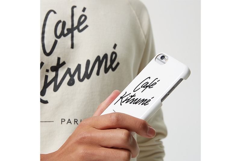 Cafe-Kitsune-collection phone case t-shirt