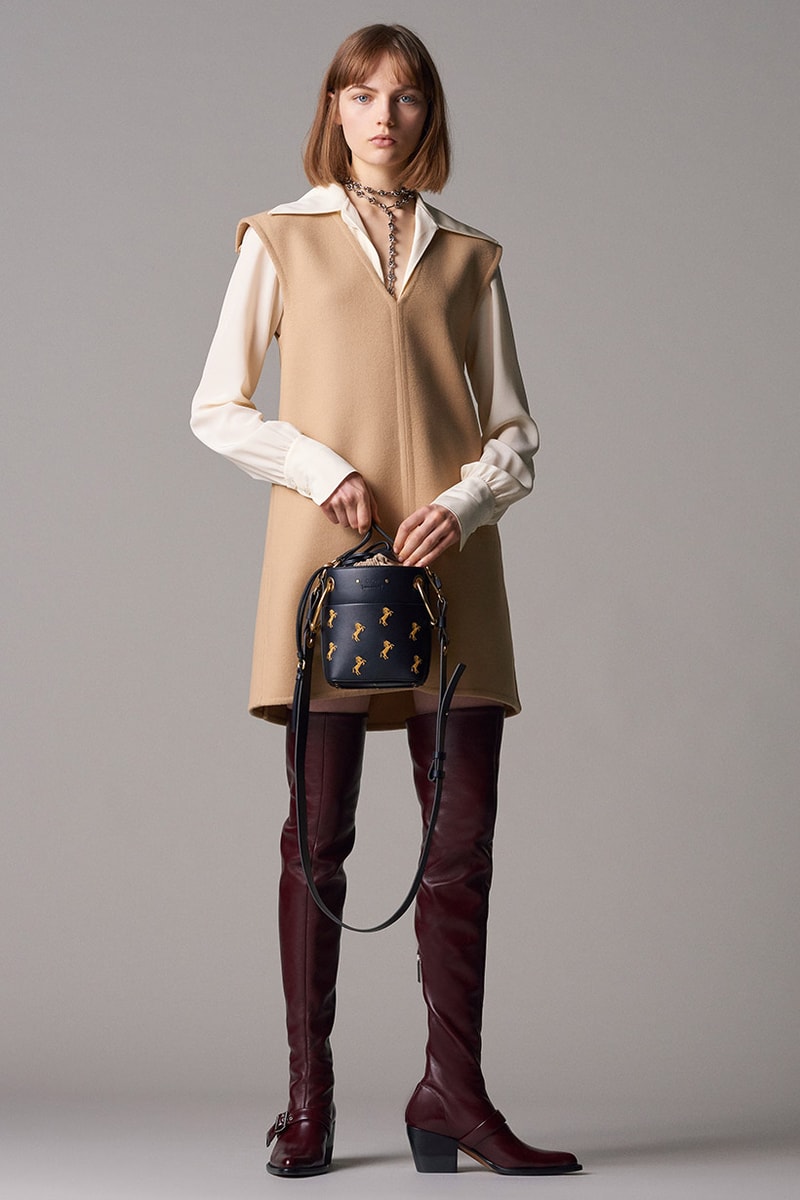 Irene Kim wears Chloé Roy Bag