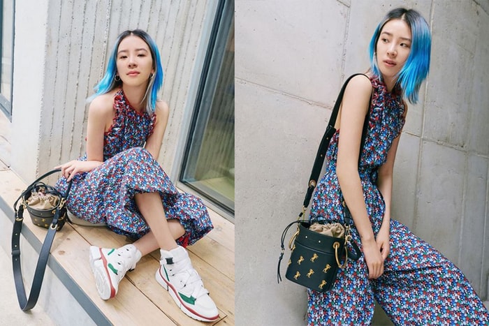 Irene Kim 又再做帶貨女王了,她今季的最愛就是 Chloé Roy Bag