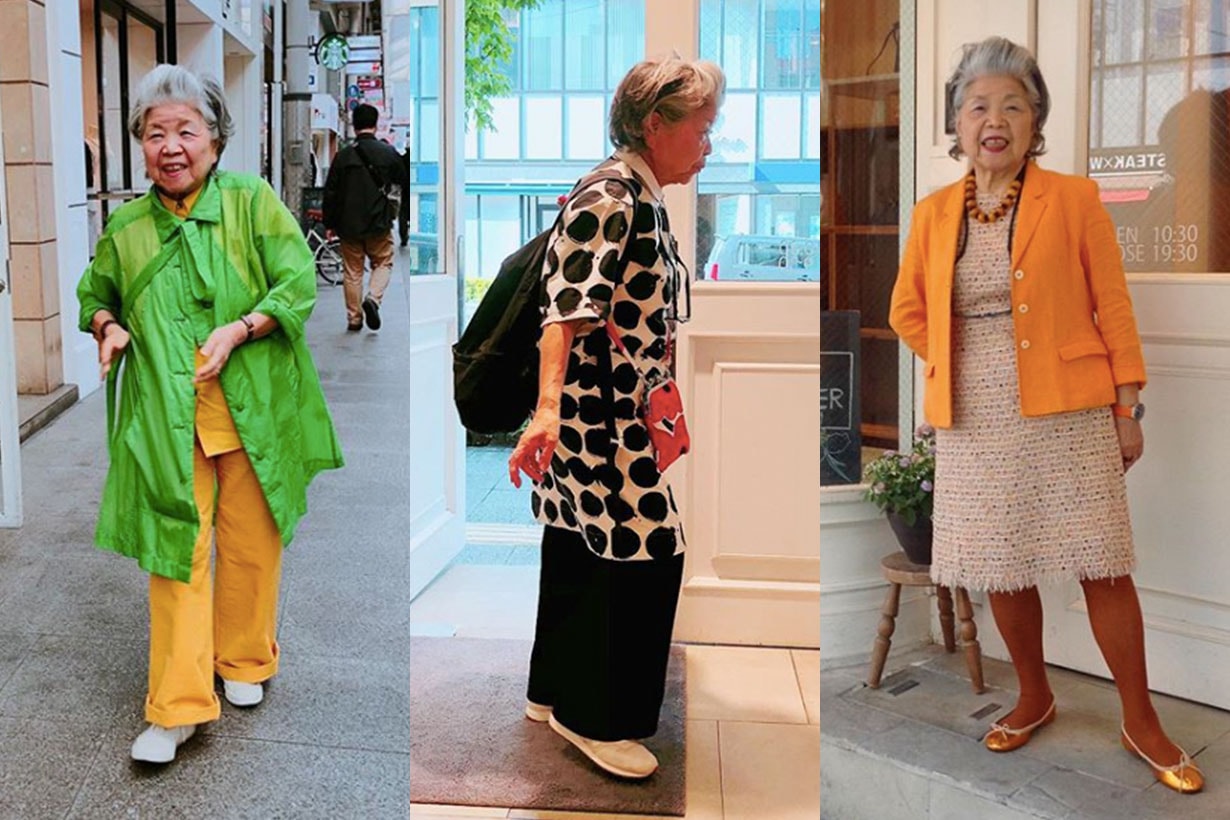 Japanese Elderly Fashion Style