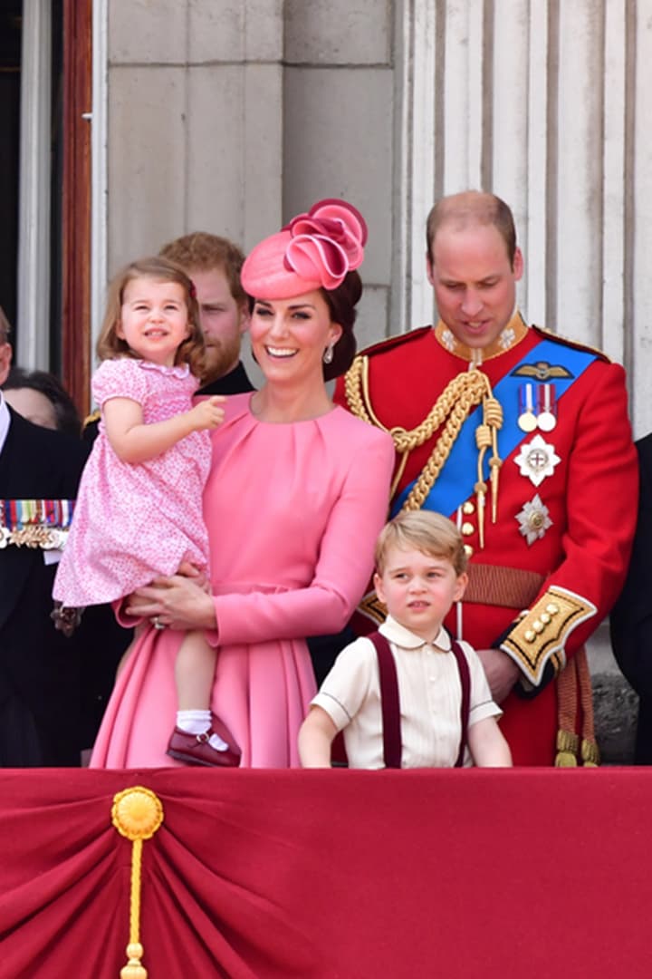Kate Middleton Princess Charlotte mother and daughter outfits