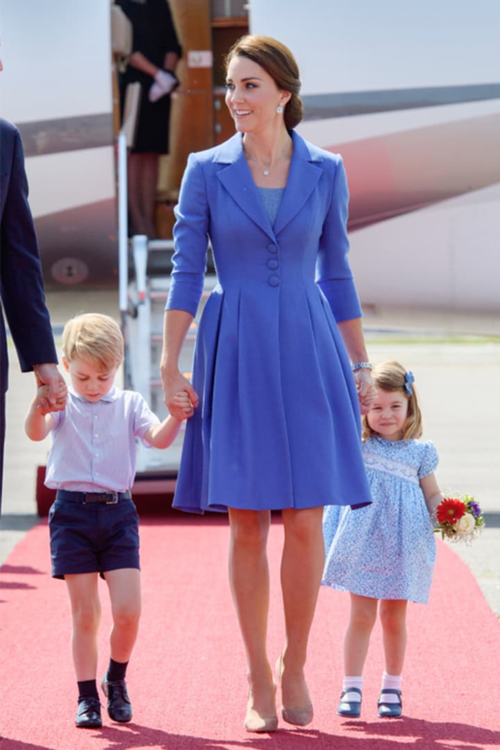 Kate Middleton Princess Charlotte mother and daughter outfits