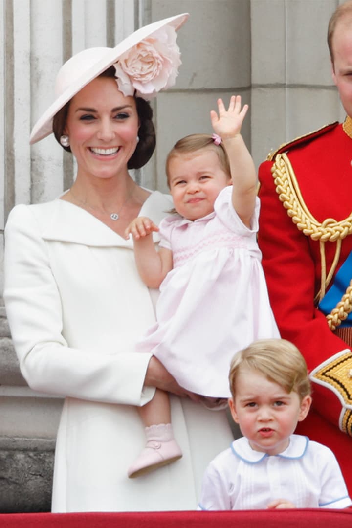 Kate Middleton Princess Charlotte mother and daughter outfits