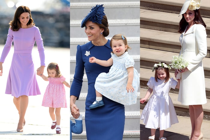 皇室版母女裝到底是怎樣？Kate Middleton 和夏洛特公主原來已多次親身演繹