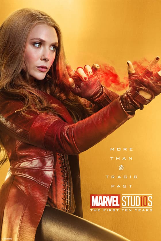 Marvel Studios Celebrating 10th Anniversary Posters