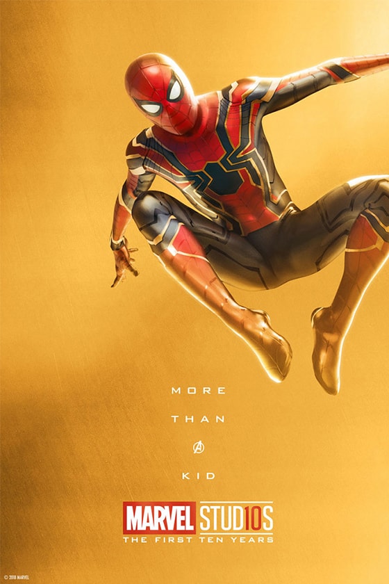 Marvel Studios Celebrating 10th Anniversary Posters