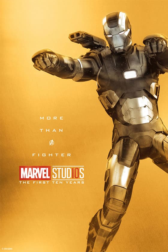 Marvel Studios Celebrating 10th Anniversary Posters